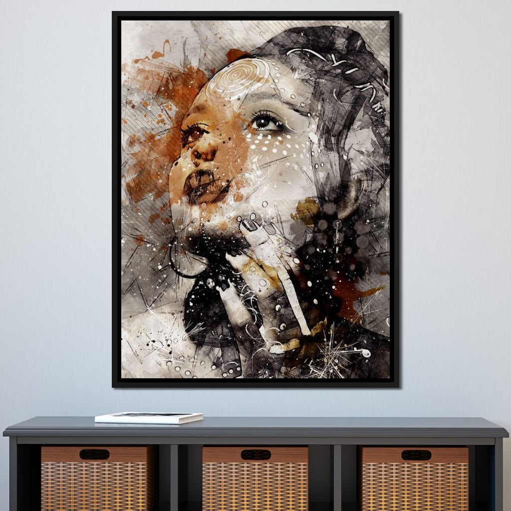 Woman Portrait Canvas Wall Art