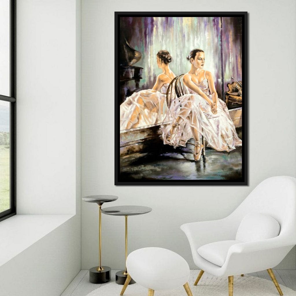Ballet Conservatory Canvas Wall Art