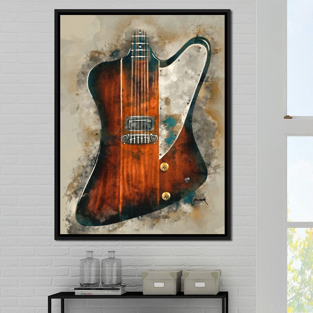 Eric Clapton's Electric Guitar Canvas Wall Art