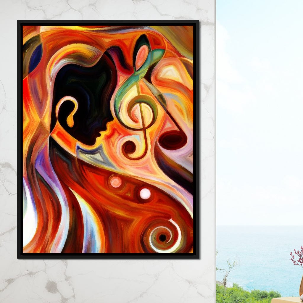 Perfect Notes Canvas Wall Art