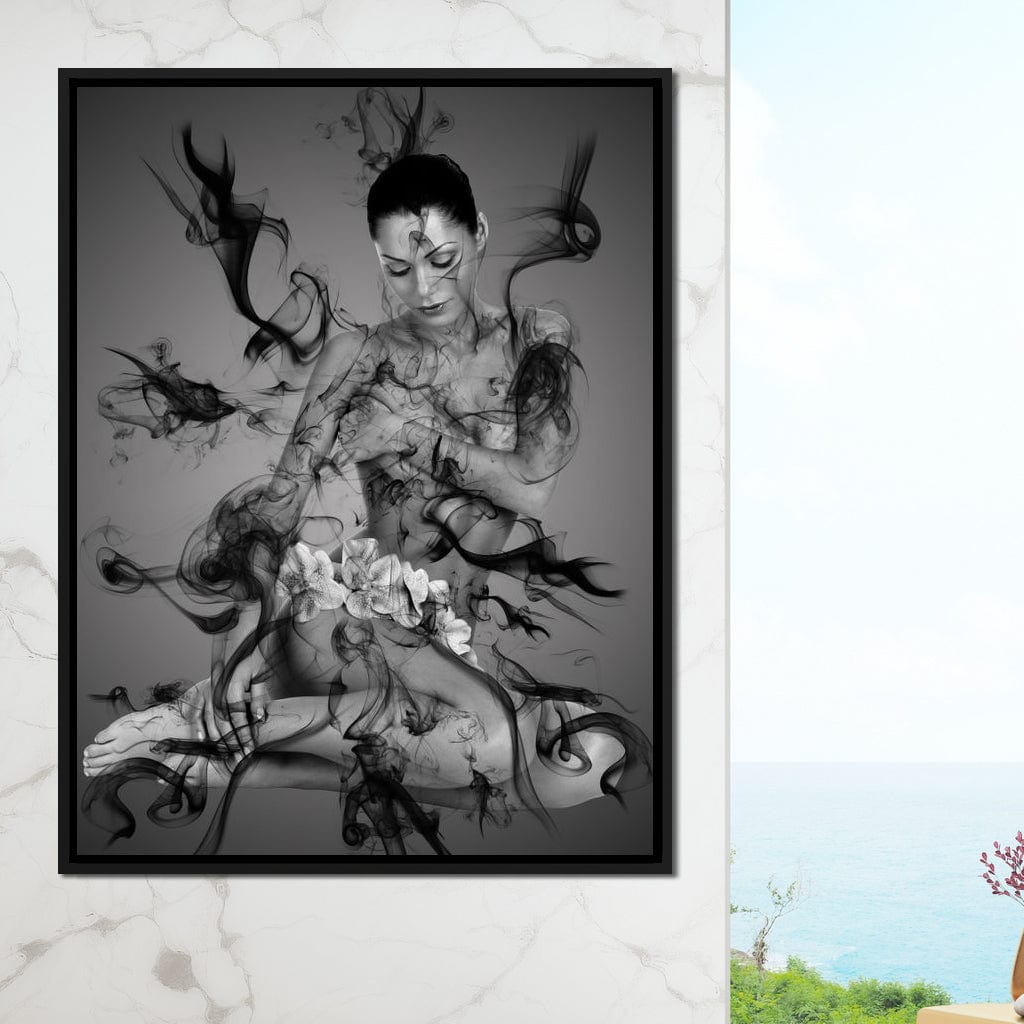 The Smoke Collection 07 Canvas Wall Art