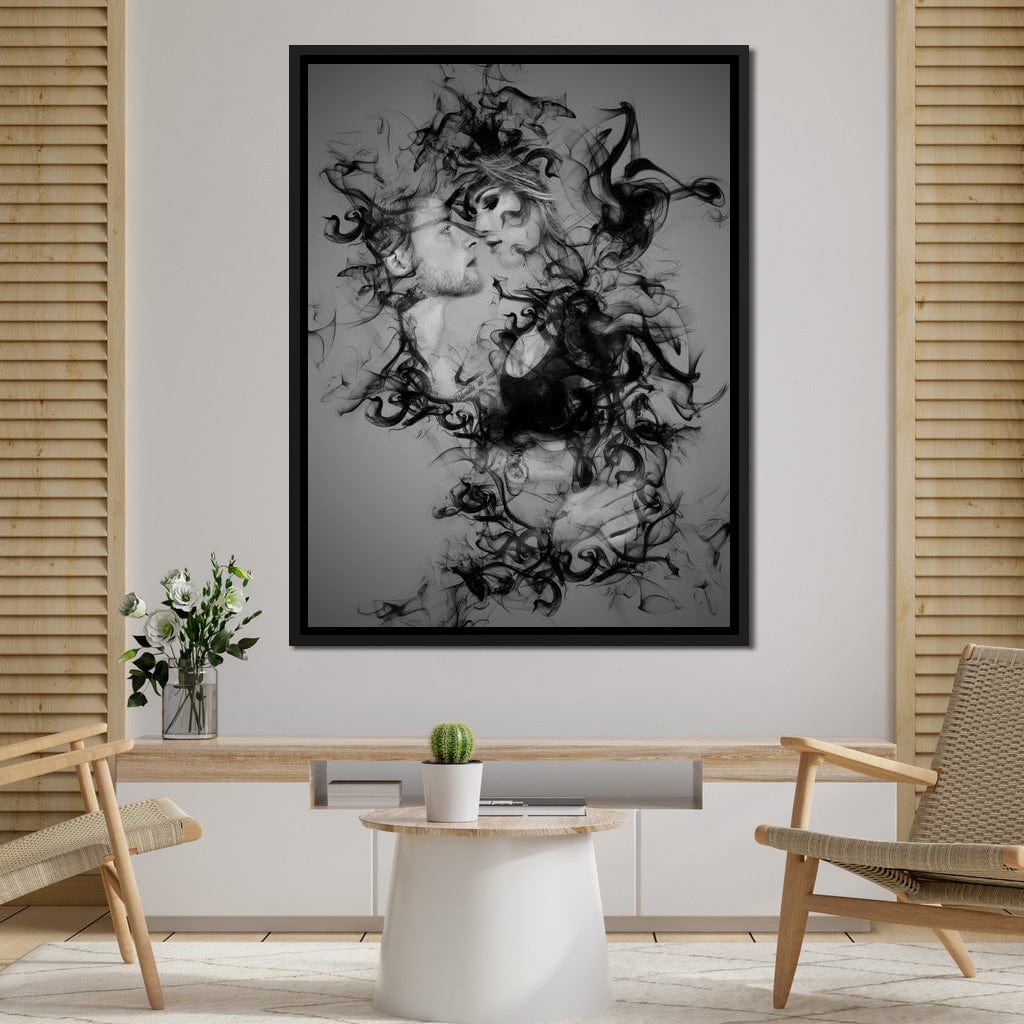 The Smoke Collection 06 Canvas Wall Art