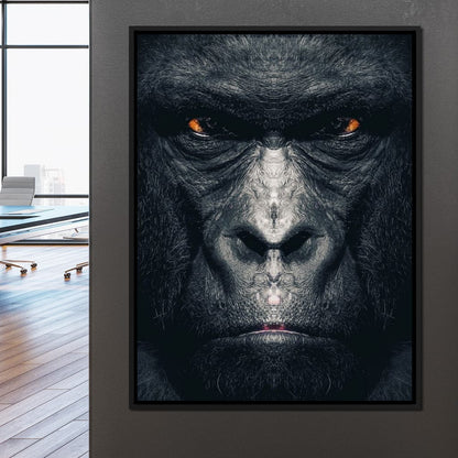 Gorilla Canvas Wall Art