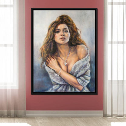 Sensual Portrait Canvas Wall Art