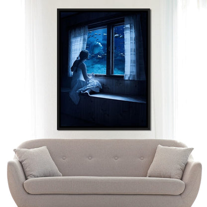 Deep Ocean Canvas Wall Art