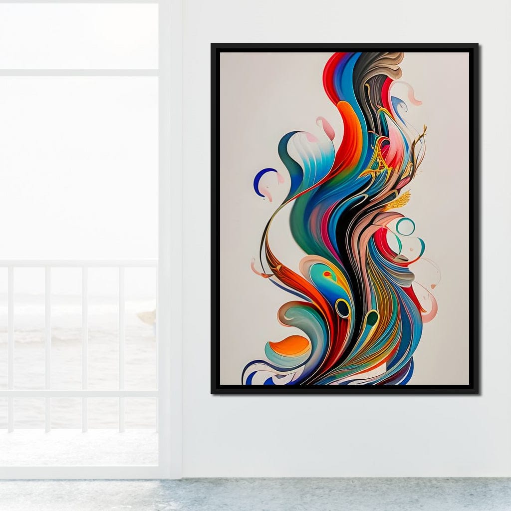 Colorful Contemporary Art 053 Canvas Wall Art