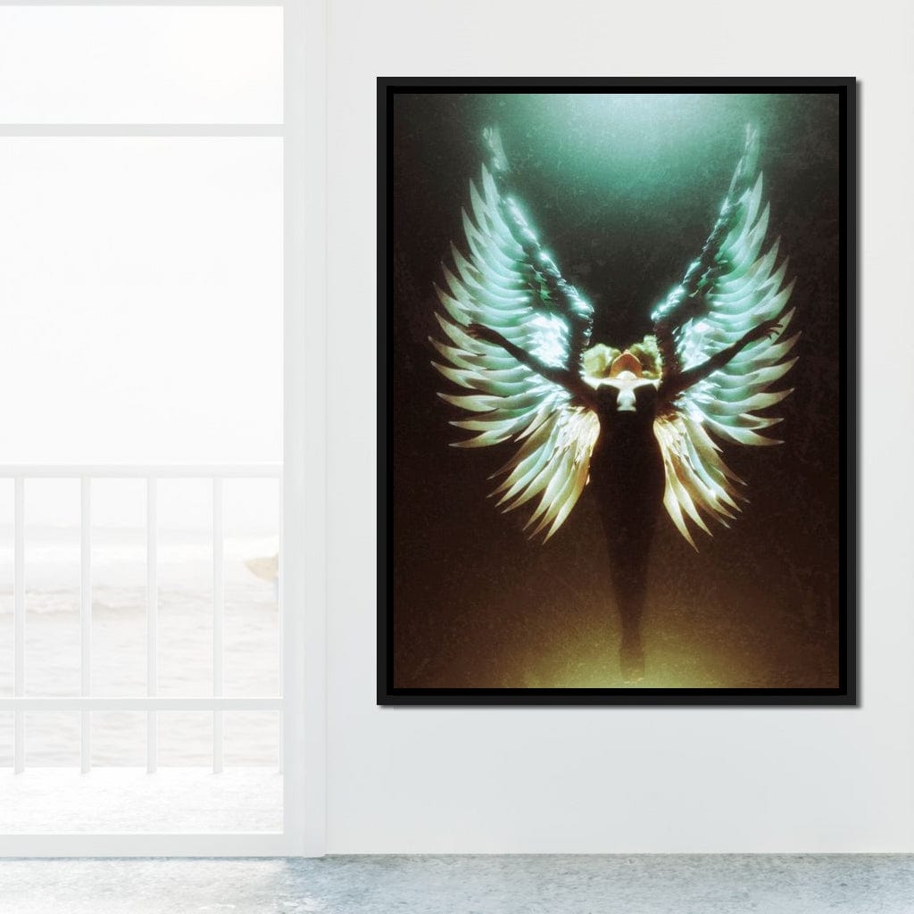 Angel Wings Ascending - G'n Art Canvas Wall Art