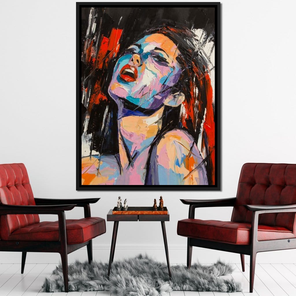 Gloria Portrait Canvas Wall Art