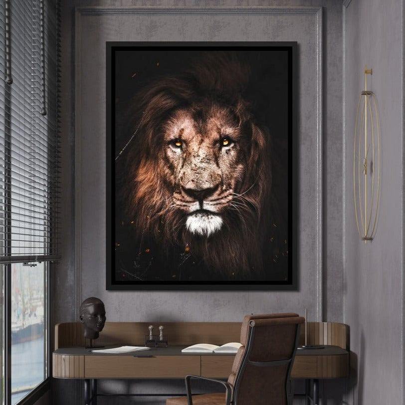 Lion 2 Canvas Wall Art