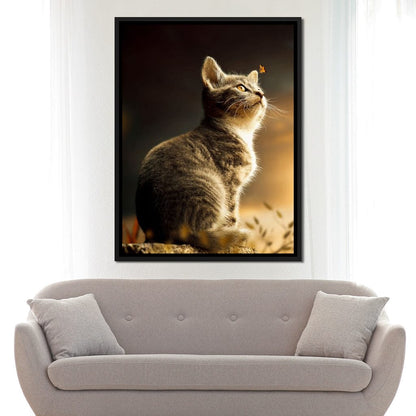 Cat Canvas Wall Art
