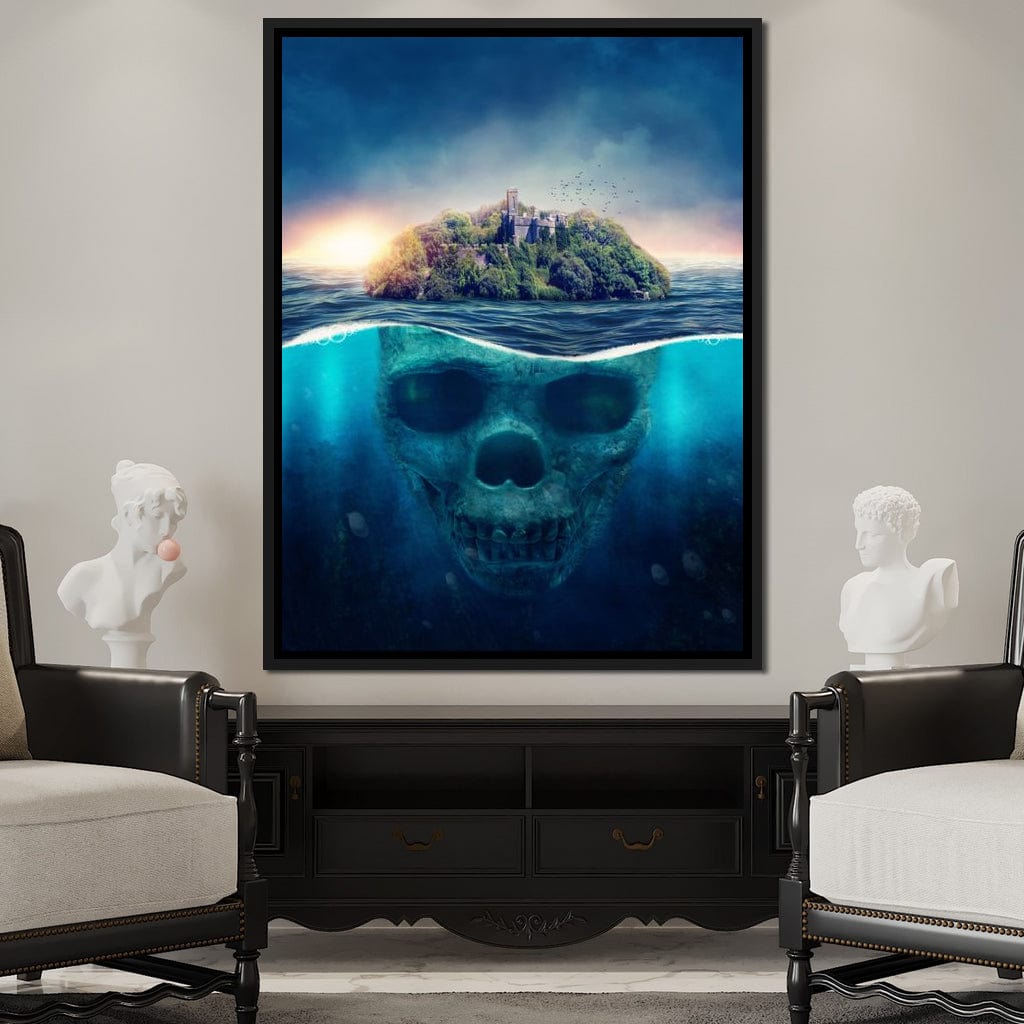Skull Island Canvas Wall Art