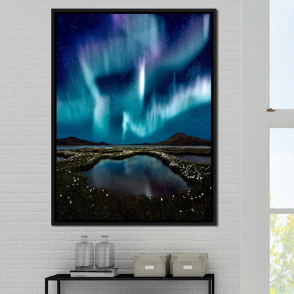 Enlightened Night Canvas Wall Art