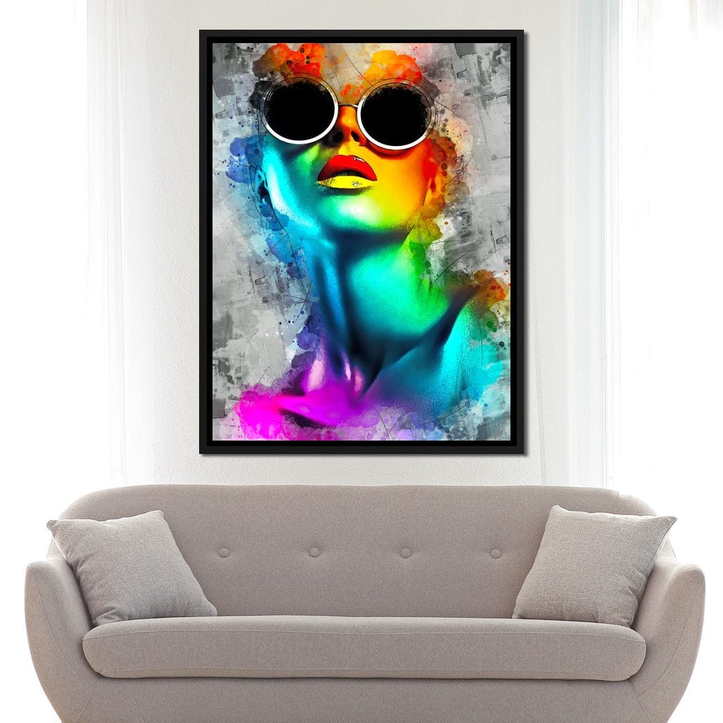 Vintage Modern Art Canvas Wall Art