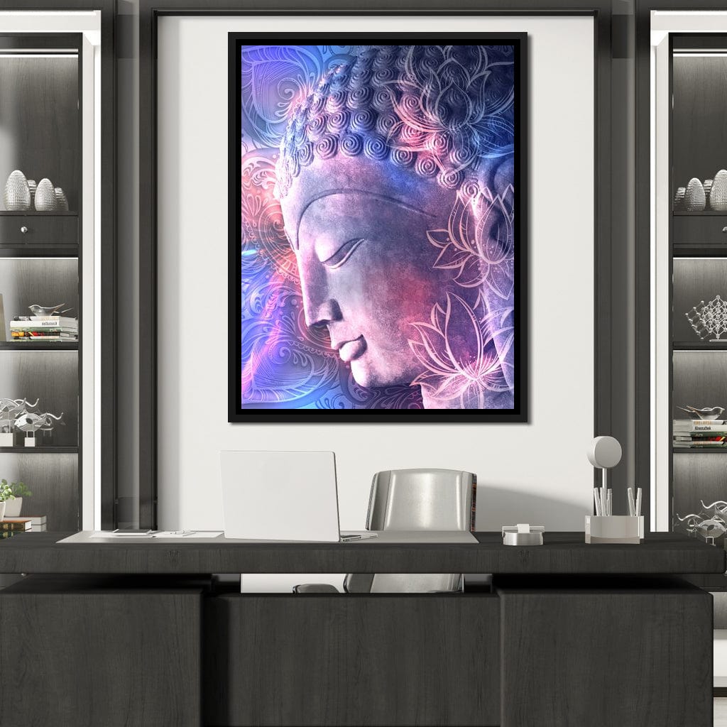 Ascended Master Buddha Canvas Wall Art