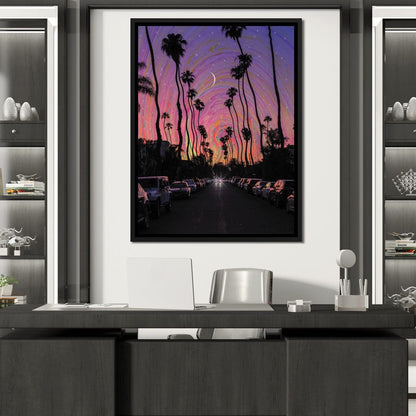 LA Vibes Canvas Wall Art