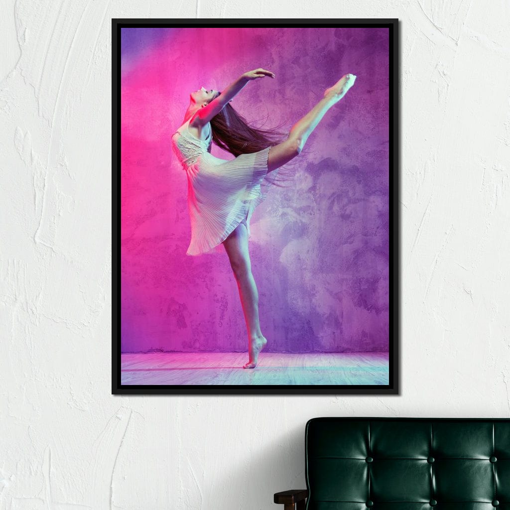 Ballet Dancer Canvas Wall Art