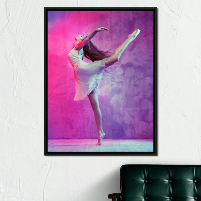 Ballet Dancer Canvas Wall Art