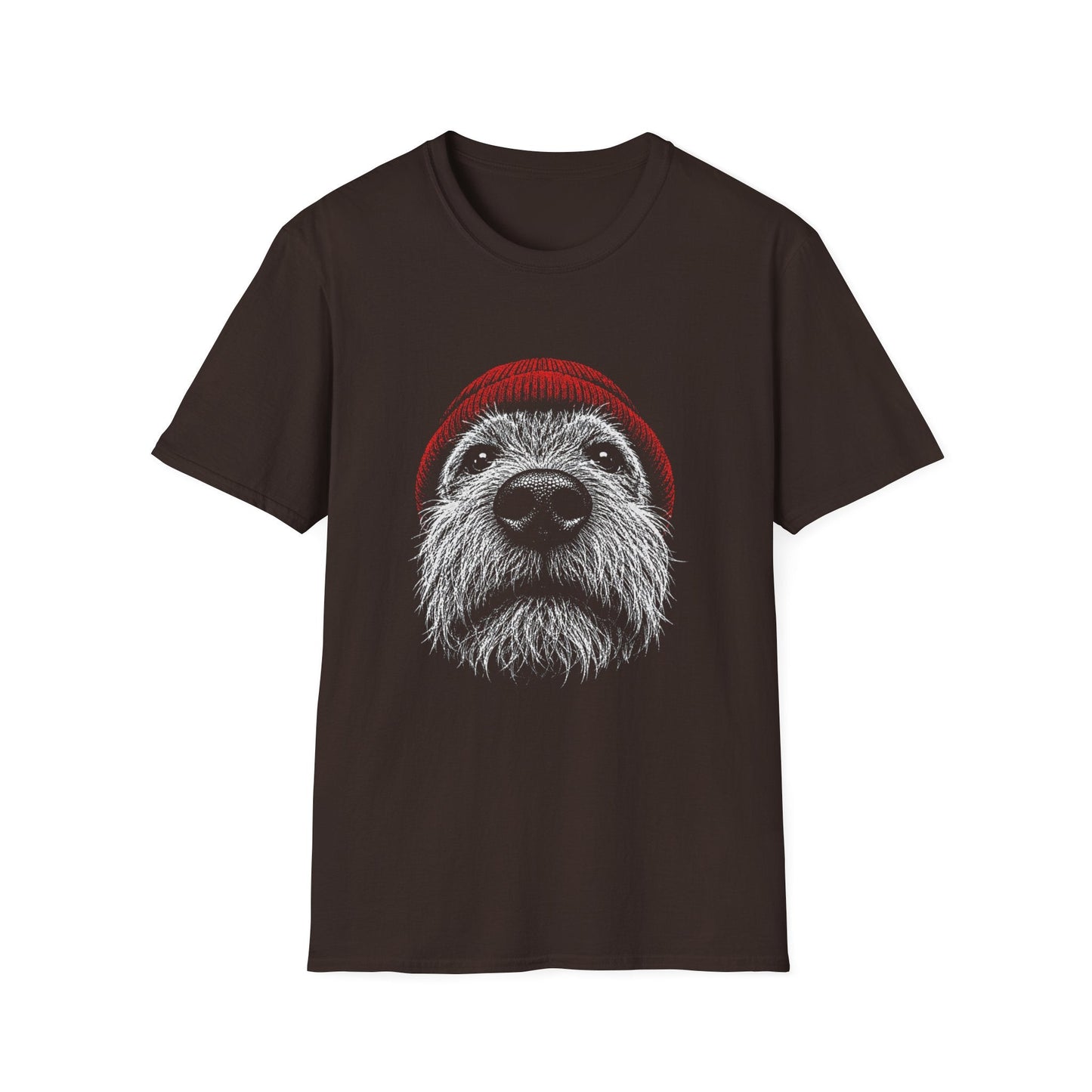 Red Hat Airedale Terrier Tee
