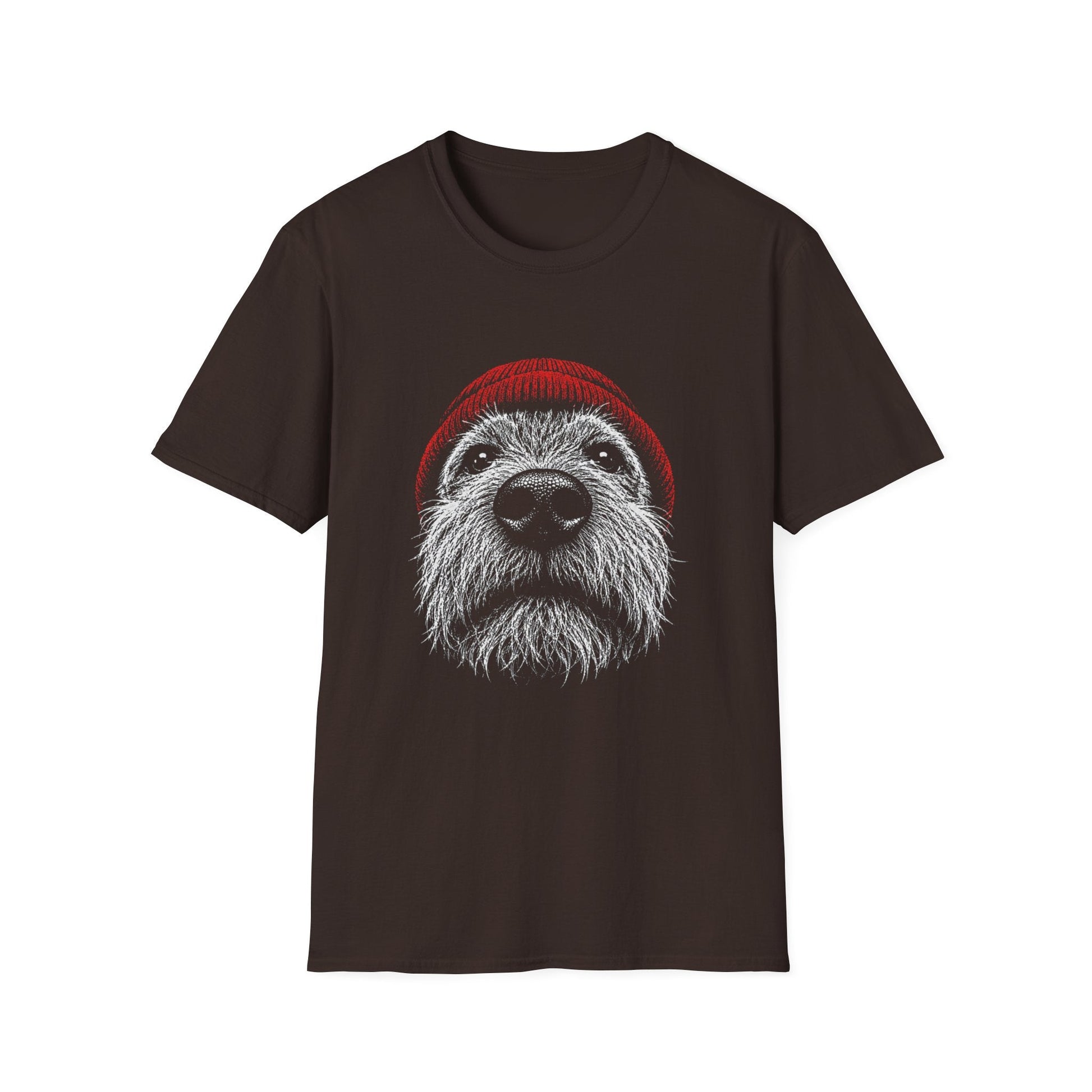 Red Hat Airedale Terrier Tee