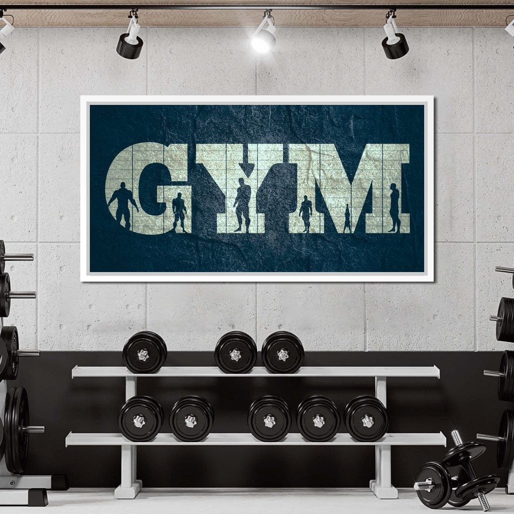 Gym Canvas Wall Art
