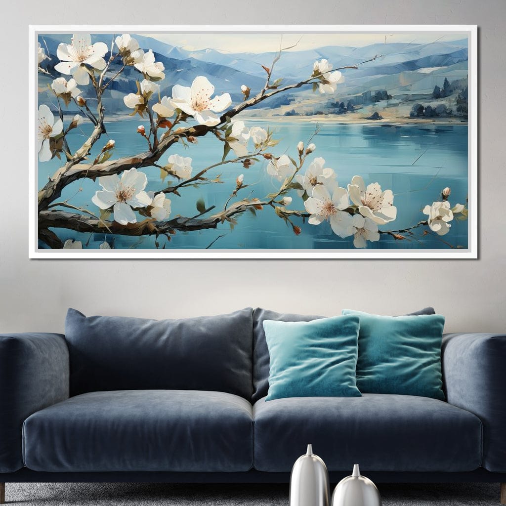 Blooming Almond Tree 1 Canvas Wall Art