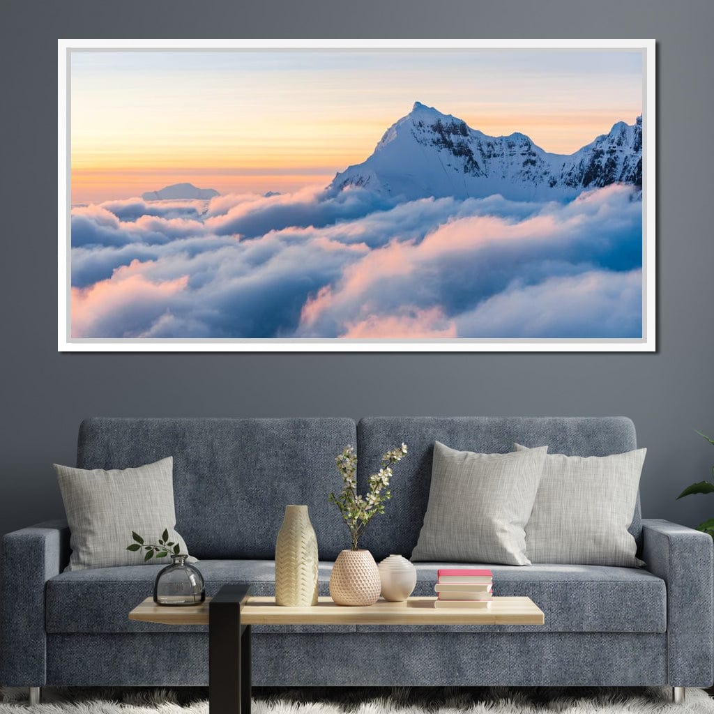 Above the Clouds Canvas Wall Art