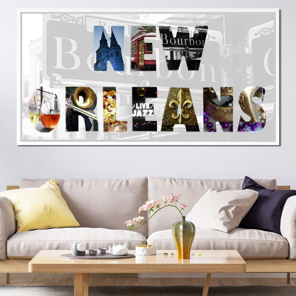 New Orleans Display Canvas Wall Art