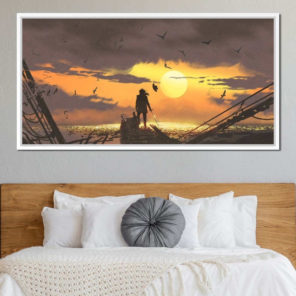 Ruins of Agony Canvas Wall Art