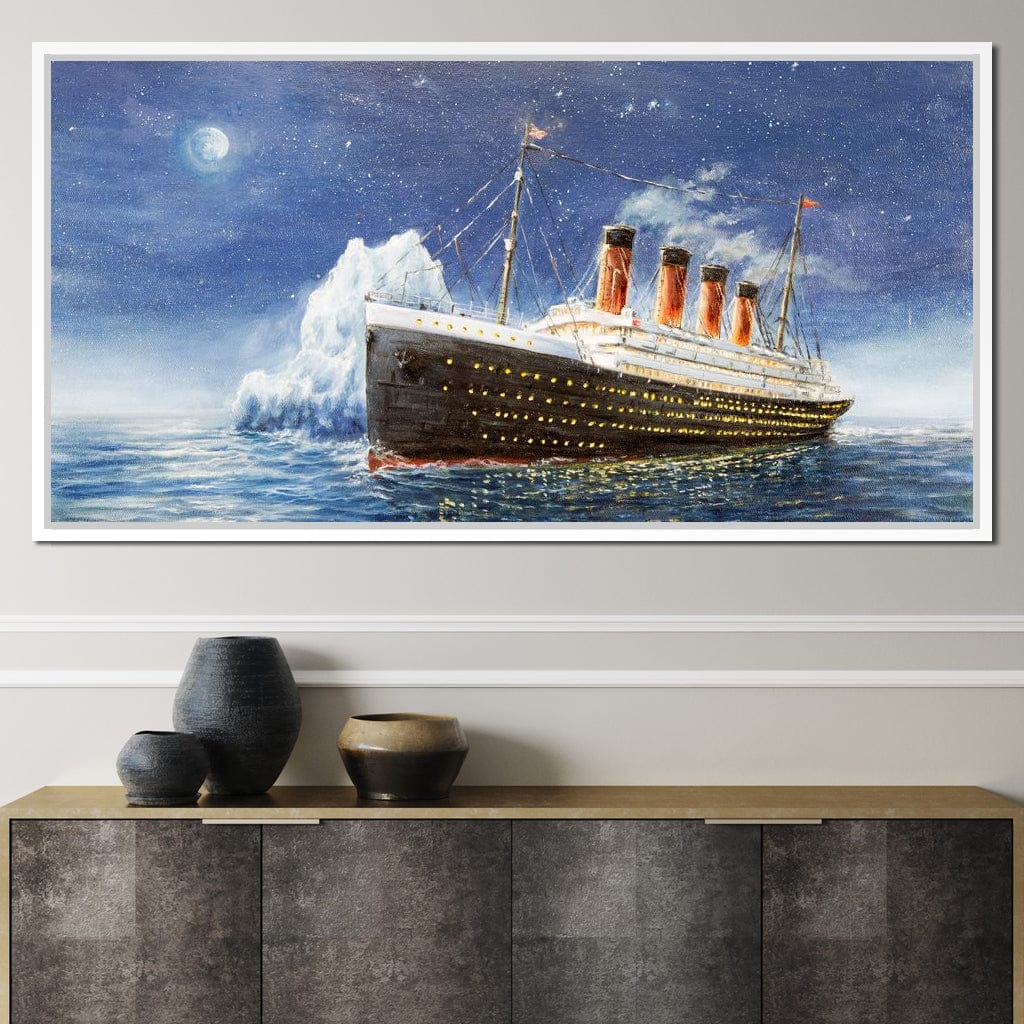 Titanic Canvas Wall Art