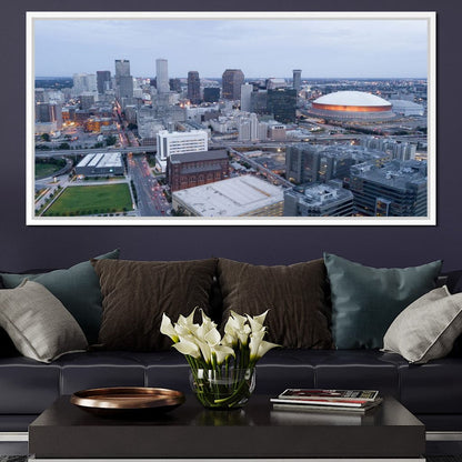 New Orleans Skyline Canvas Wall Art