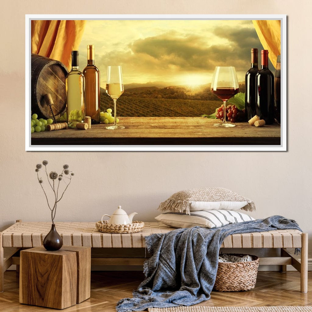 Vineyard View Canvas Wall Art