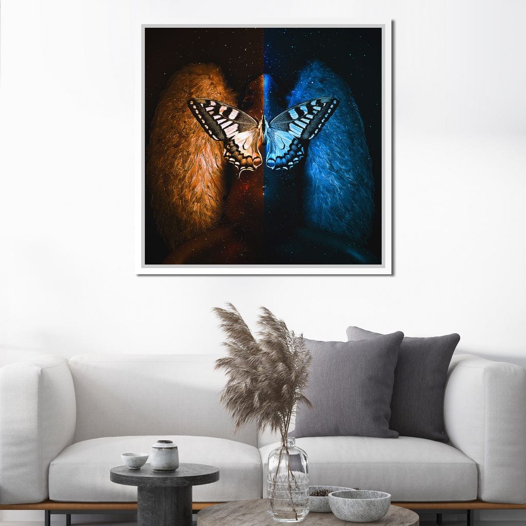 Exotic Angel Canvas Wall Art