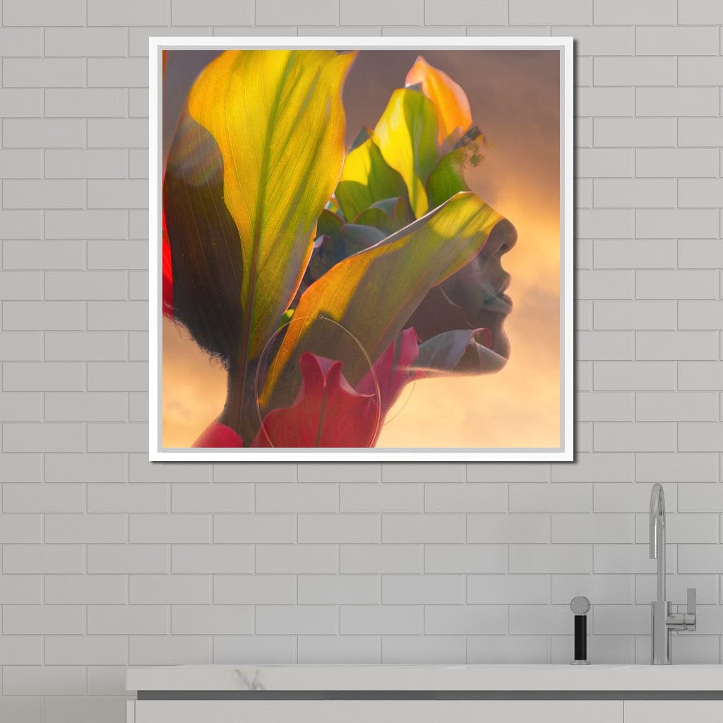 Green Mind Canvas Wall Art