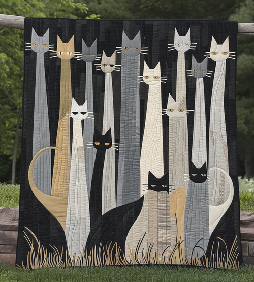 Catnap Comforts Quilted Blanket - Throw (55" x 60")