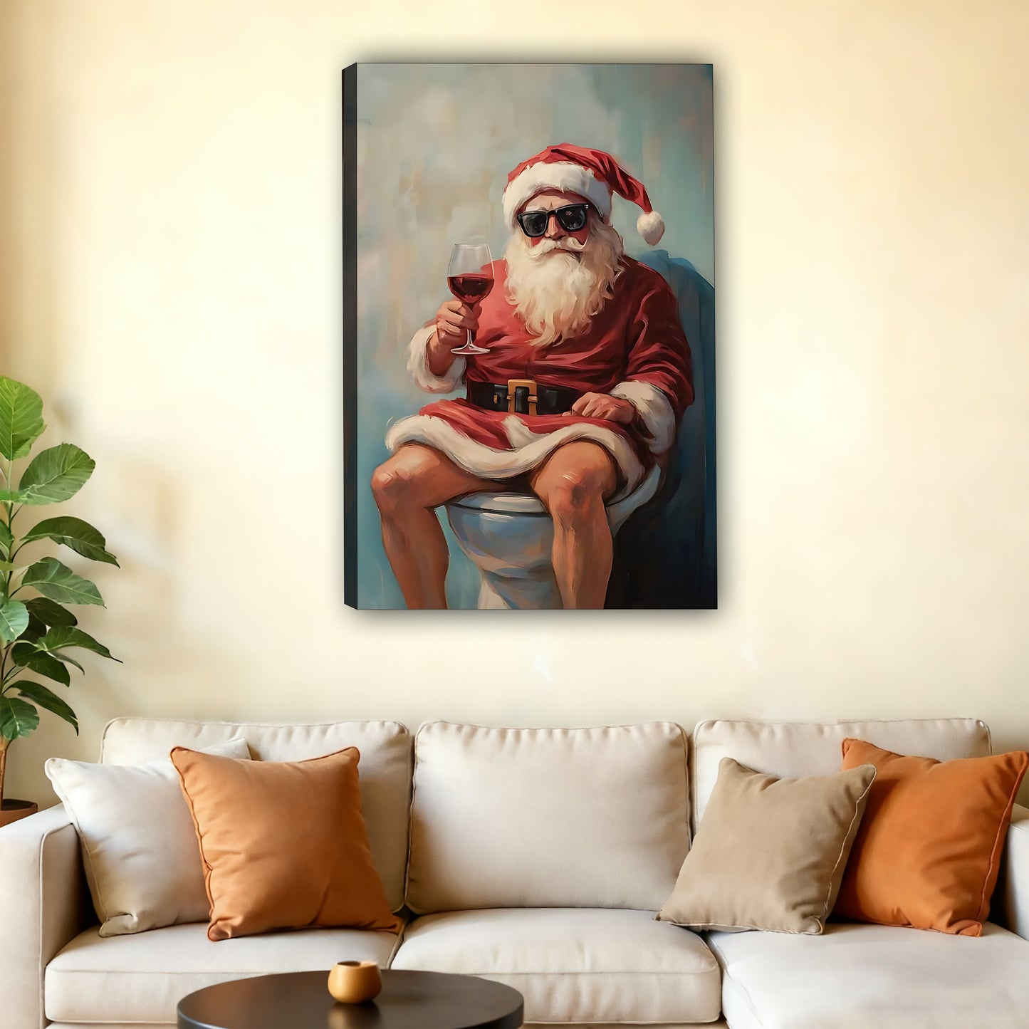 W395 Natural Wood Grain Canvas Decorative Painting – Abstract Art | Ideal for Living Rooms and Offices