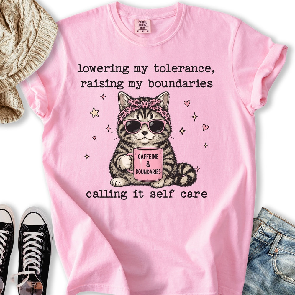 Self Care Cat Relaxed Tee