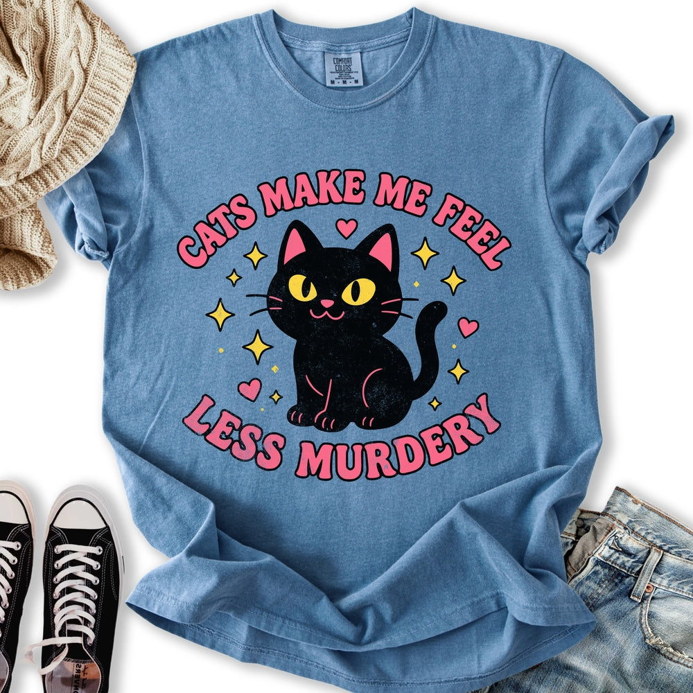 Retro Less Murdery Relaxed Tee