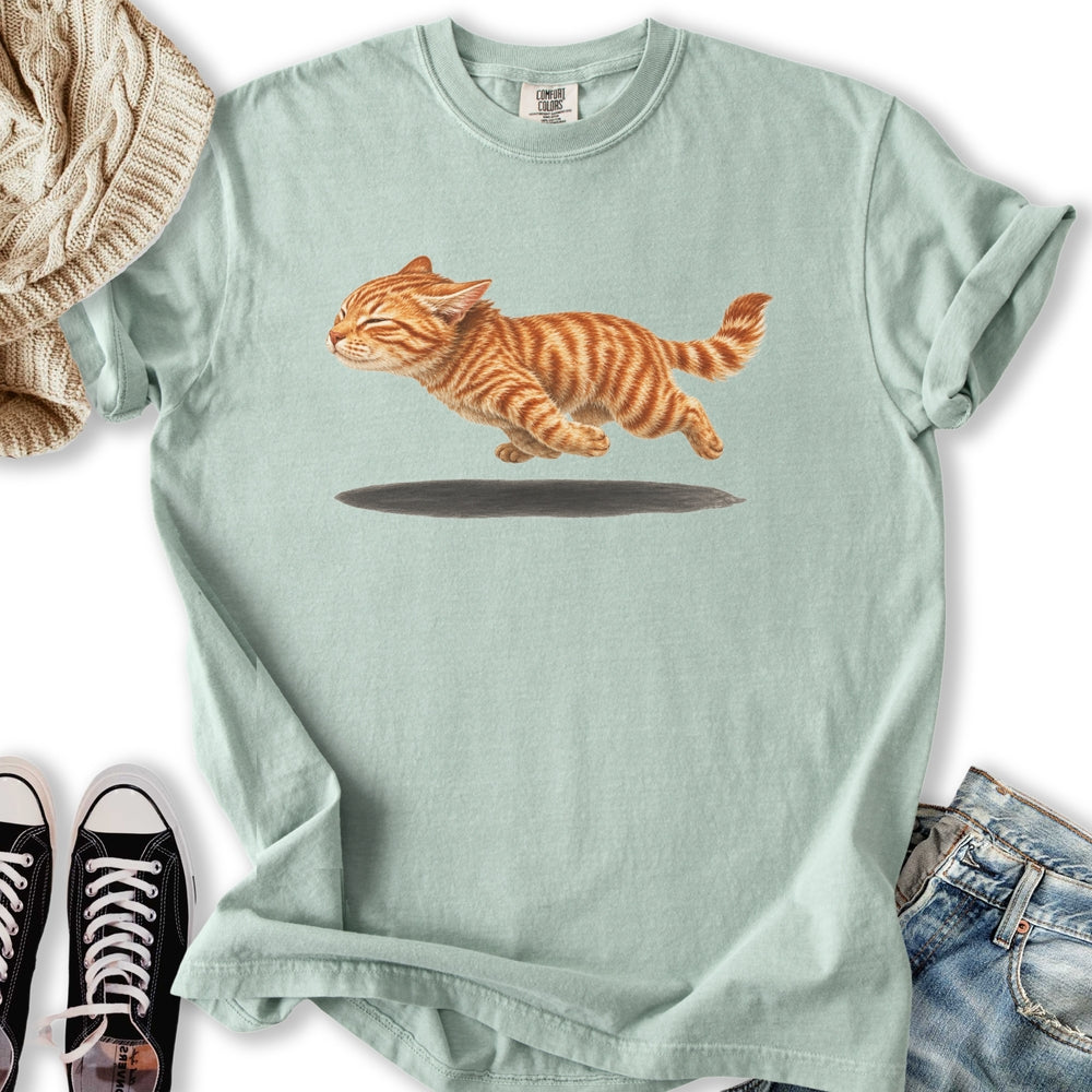 Orange Tabby Zoomies Relaxed Tee