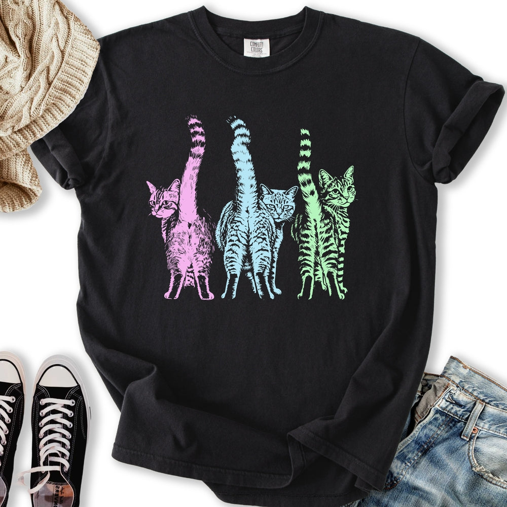 Pastel Cats Relaxed Tee