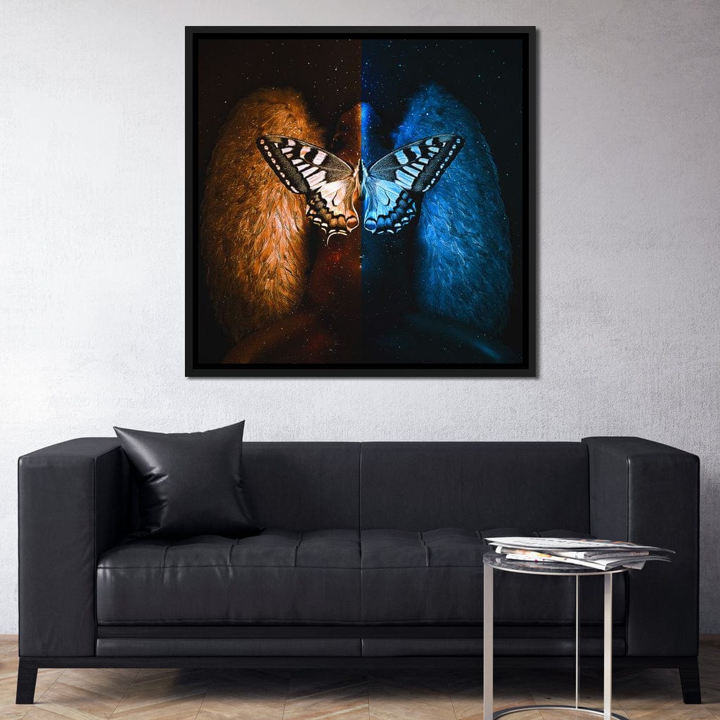 Exotic Angel Canvas Wall Art