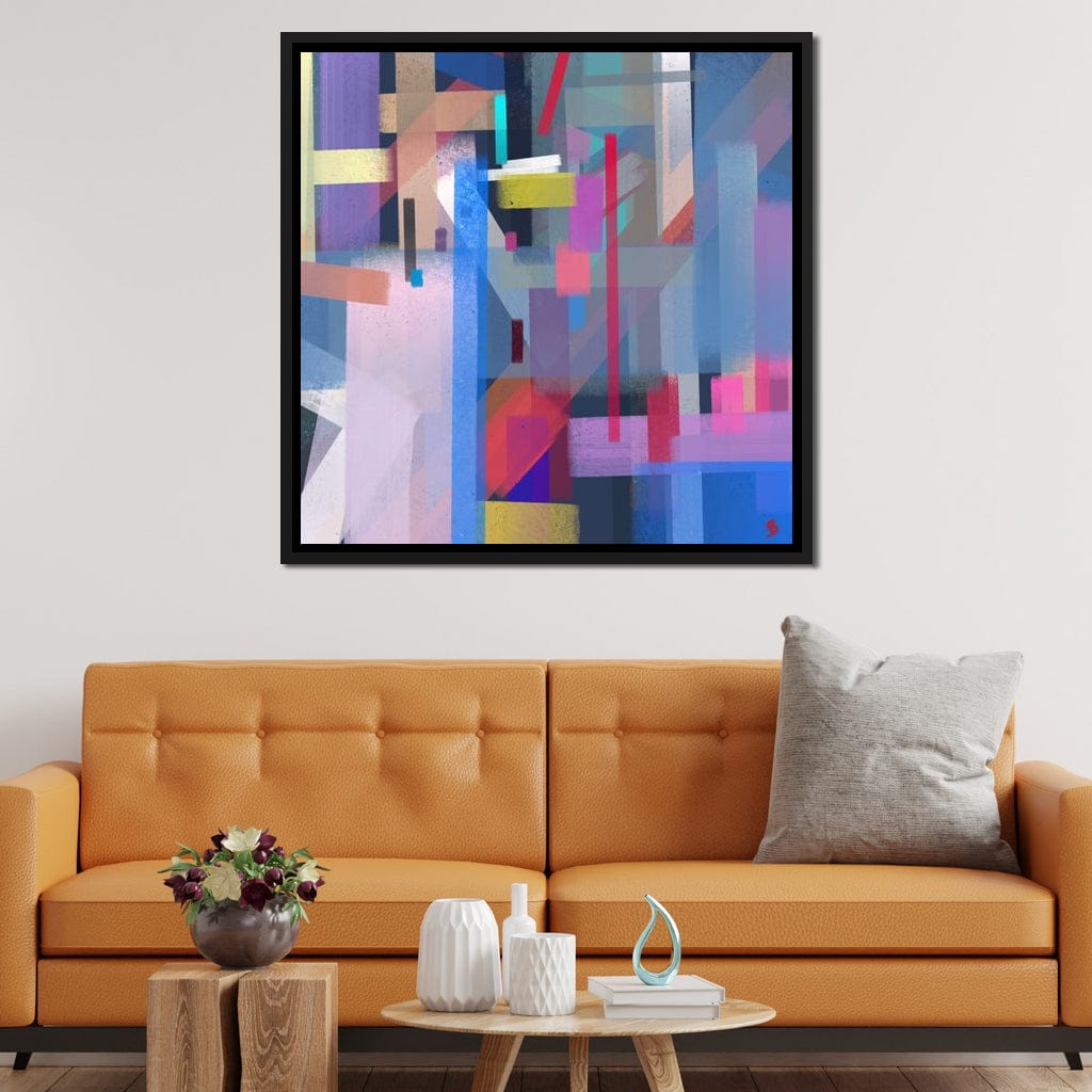 Timesquare Canvas Wall Art