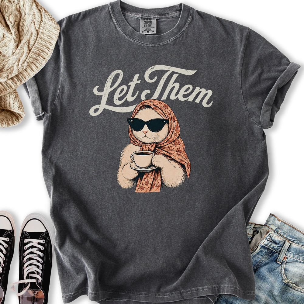 Let Them Cat Relaxed Tee