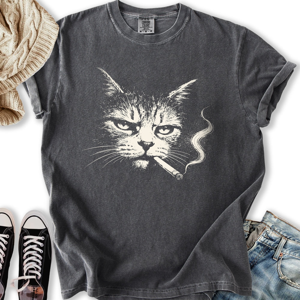 Grunge Cat Relaxed Tee