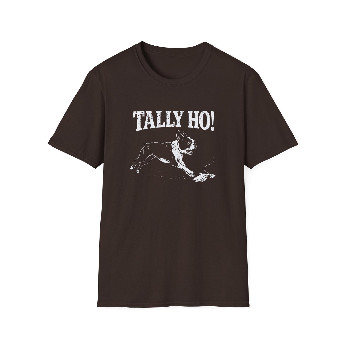 Boston Terrier Running FastCAT Tee
