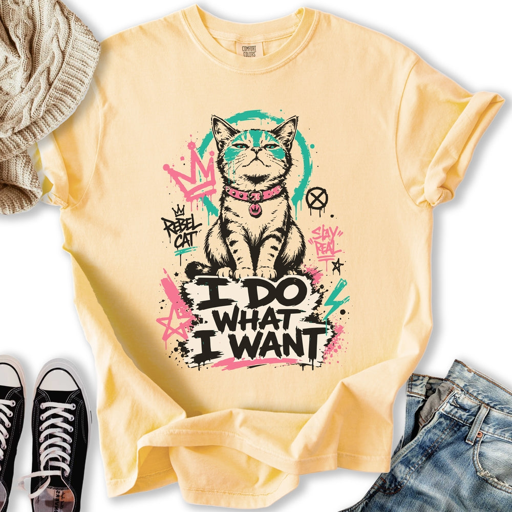 Streetart Cat Relaxed Tee