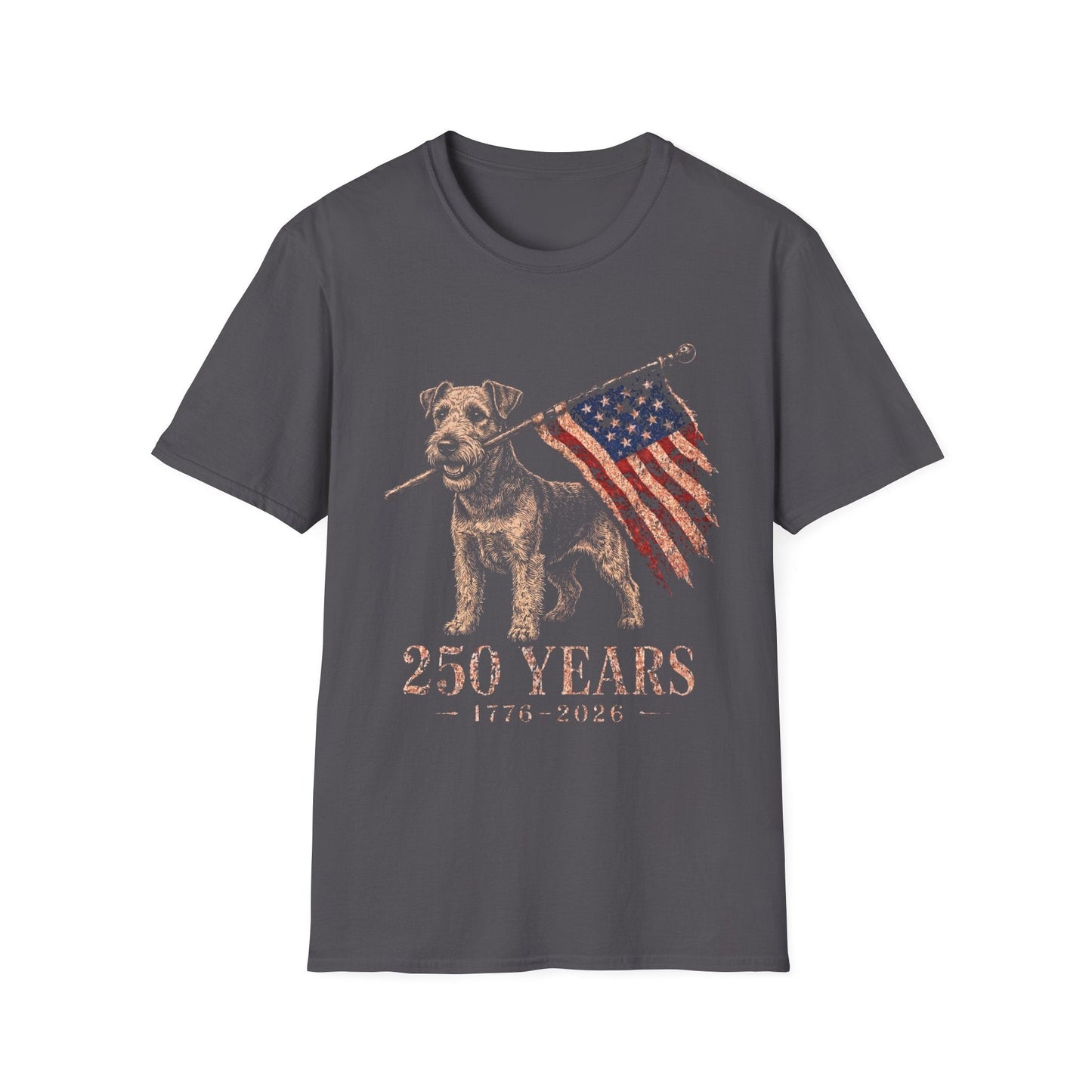 Welsh Terrier USA 250 Years Tee