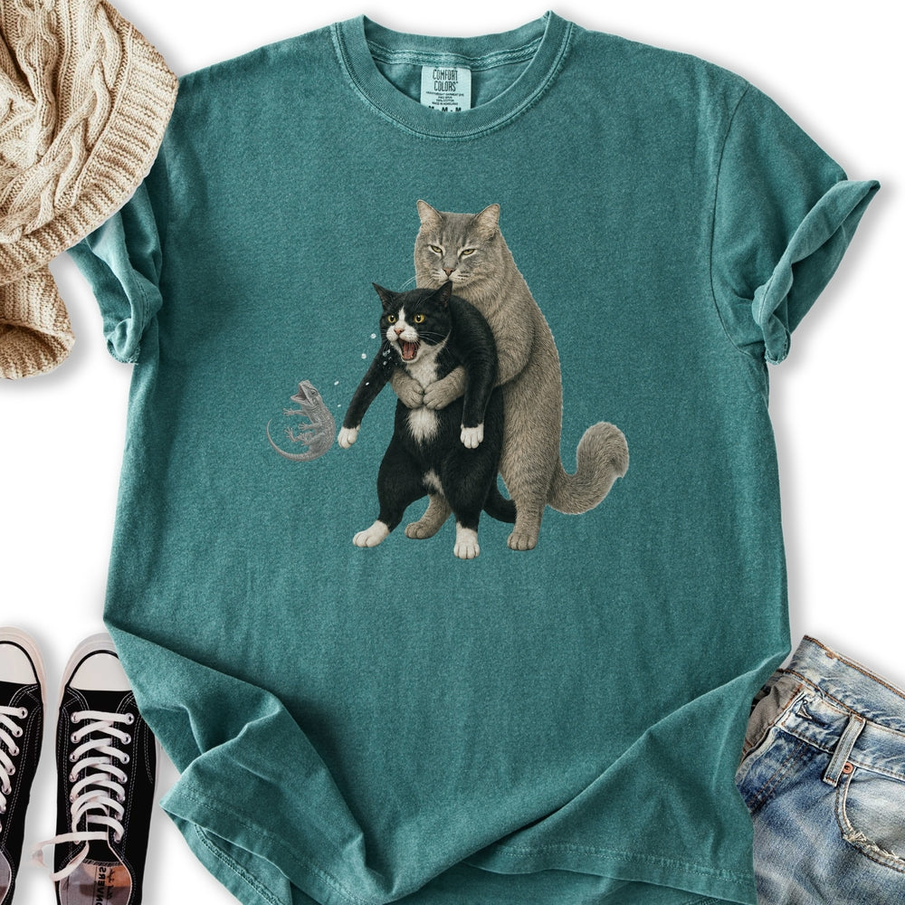 Cat Heimlich Lizard Relaxed Tee