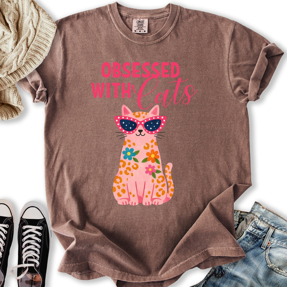 Obsessed With Cats Relaxed Tee