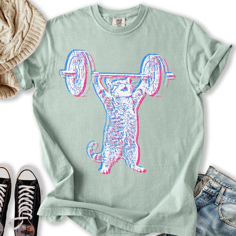 Glitch Lifter Cat Relaxed Tee