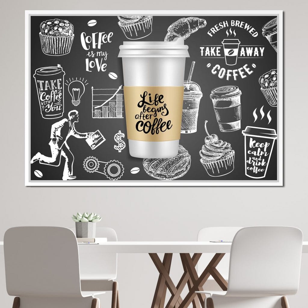 Essential Coffee Canvas Wall Art